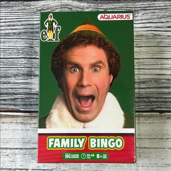 Aquarius Elf Family Bingo Game - Picture 1 of 7